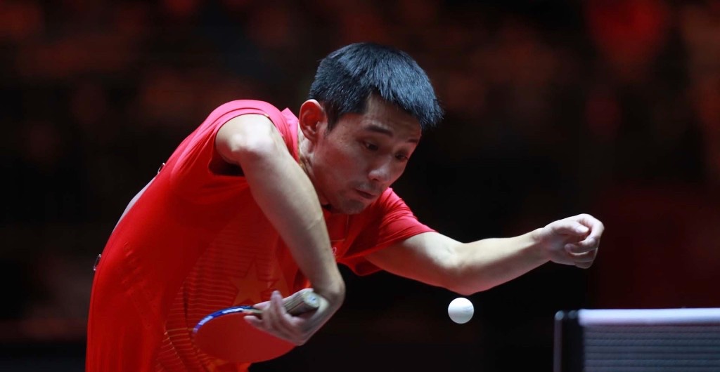 日本队鏖战奥地利队,张继科扛起全队 日本队鏖战奥地利队,张继科扛起全队